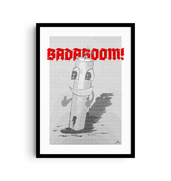 Badaboom by LCRTMK - Fine Art-Print